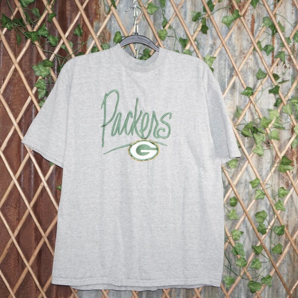 S - Vintage Y2K Nfl T-Shirts green bay packers embroidered